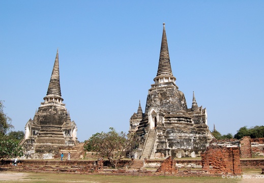  Le Wat Si San Phet - Ayutthaya